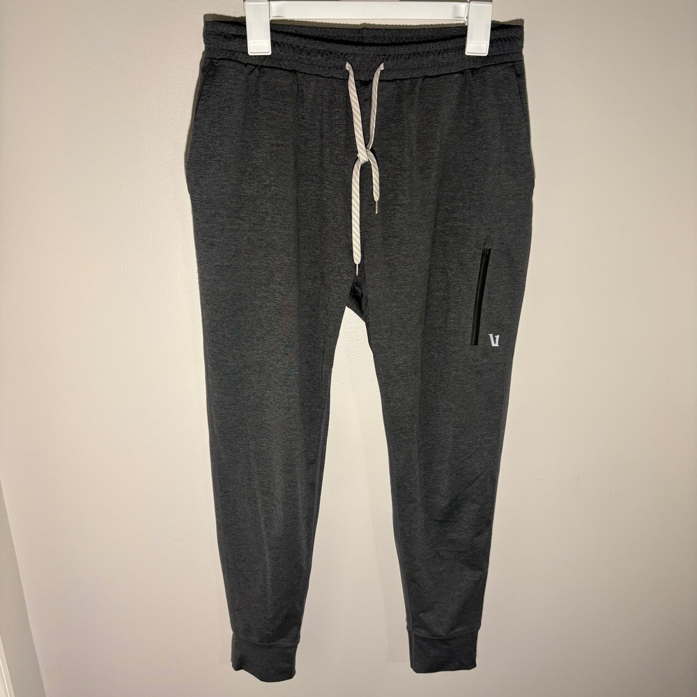 Vuori Ponto Performance Jogger Charcoal Heather Grey Medium V418